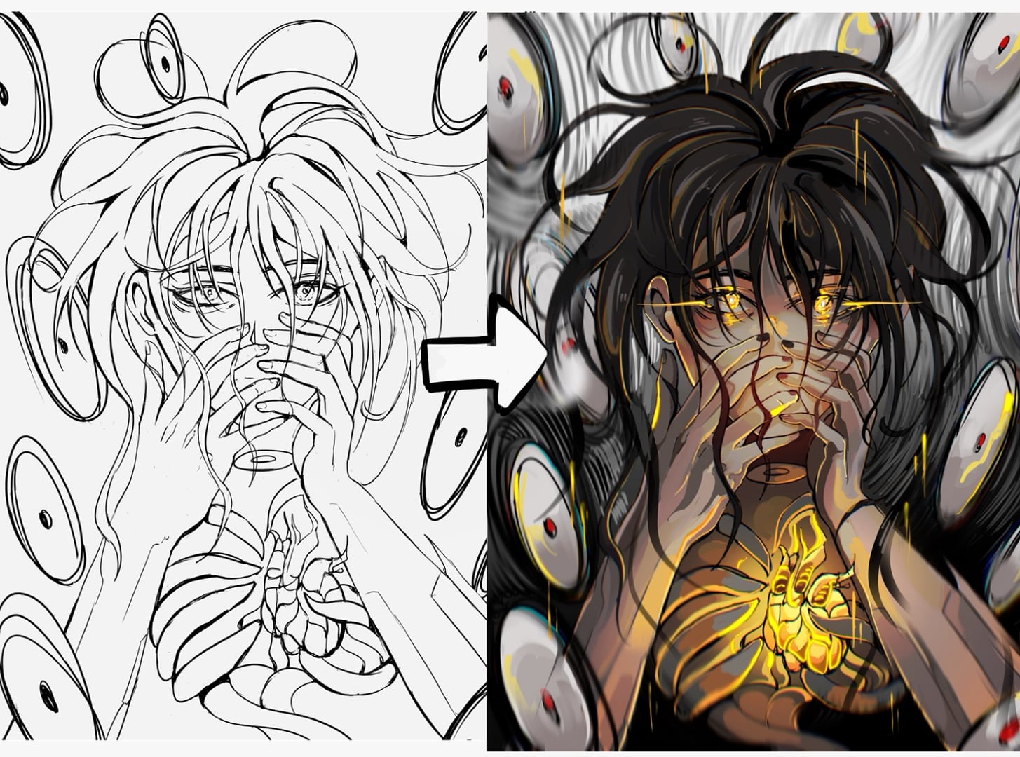 Before and After - Personal Feedback Example