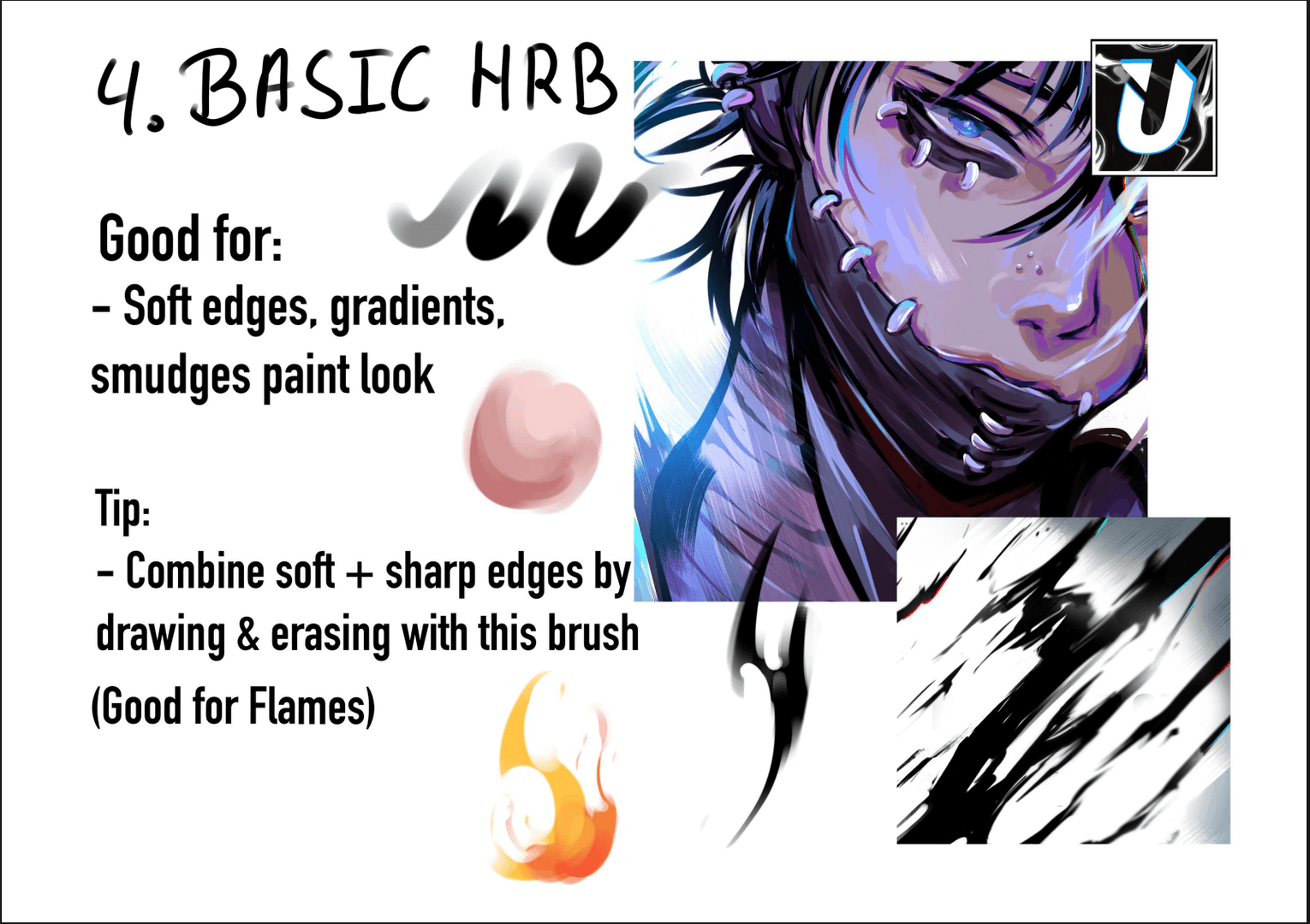 Basic HRB - Soft Edges, Gradients