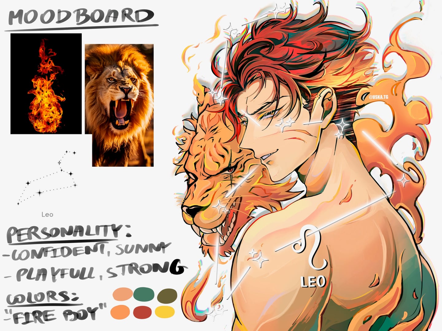 Moodboard & Character Design