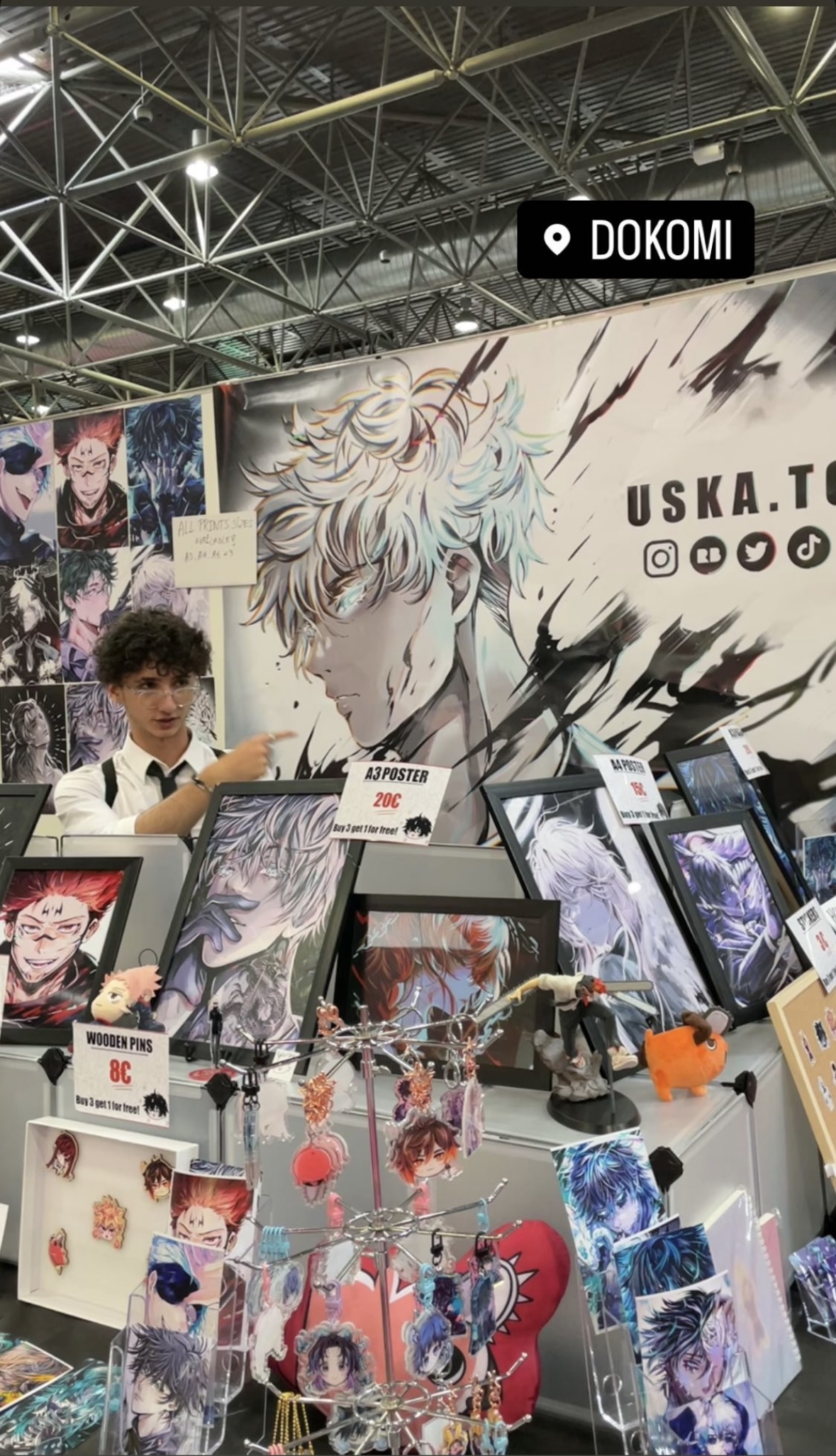 Convention booth