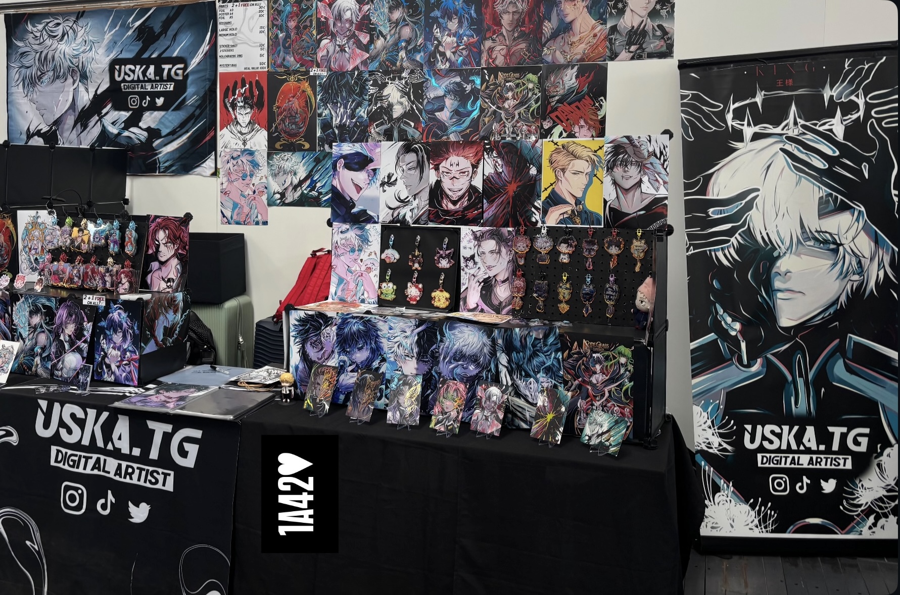 Convention booth