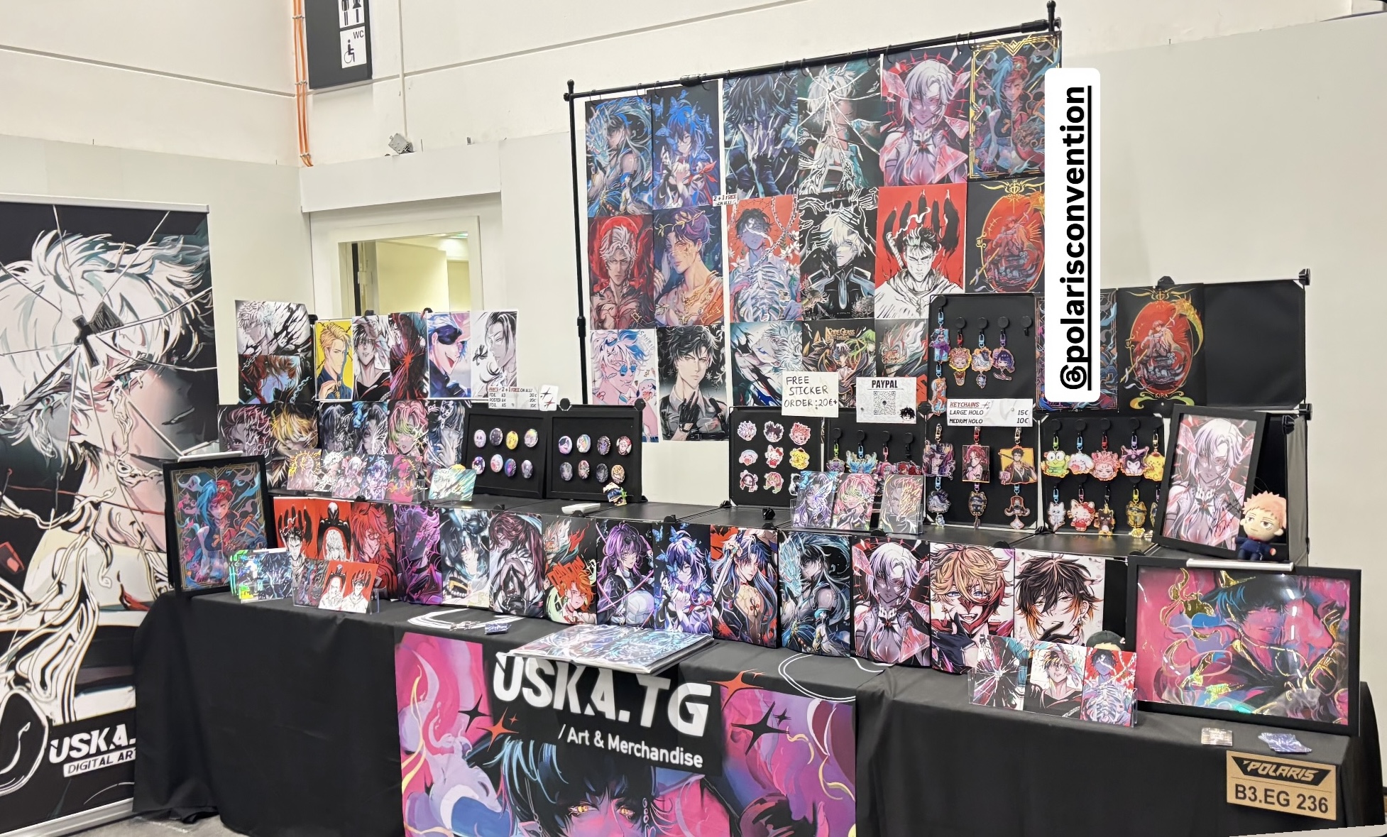 Convention booth
