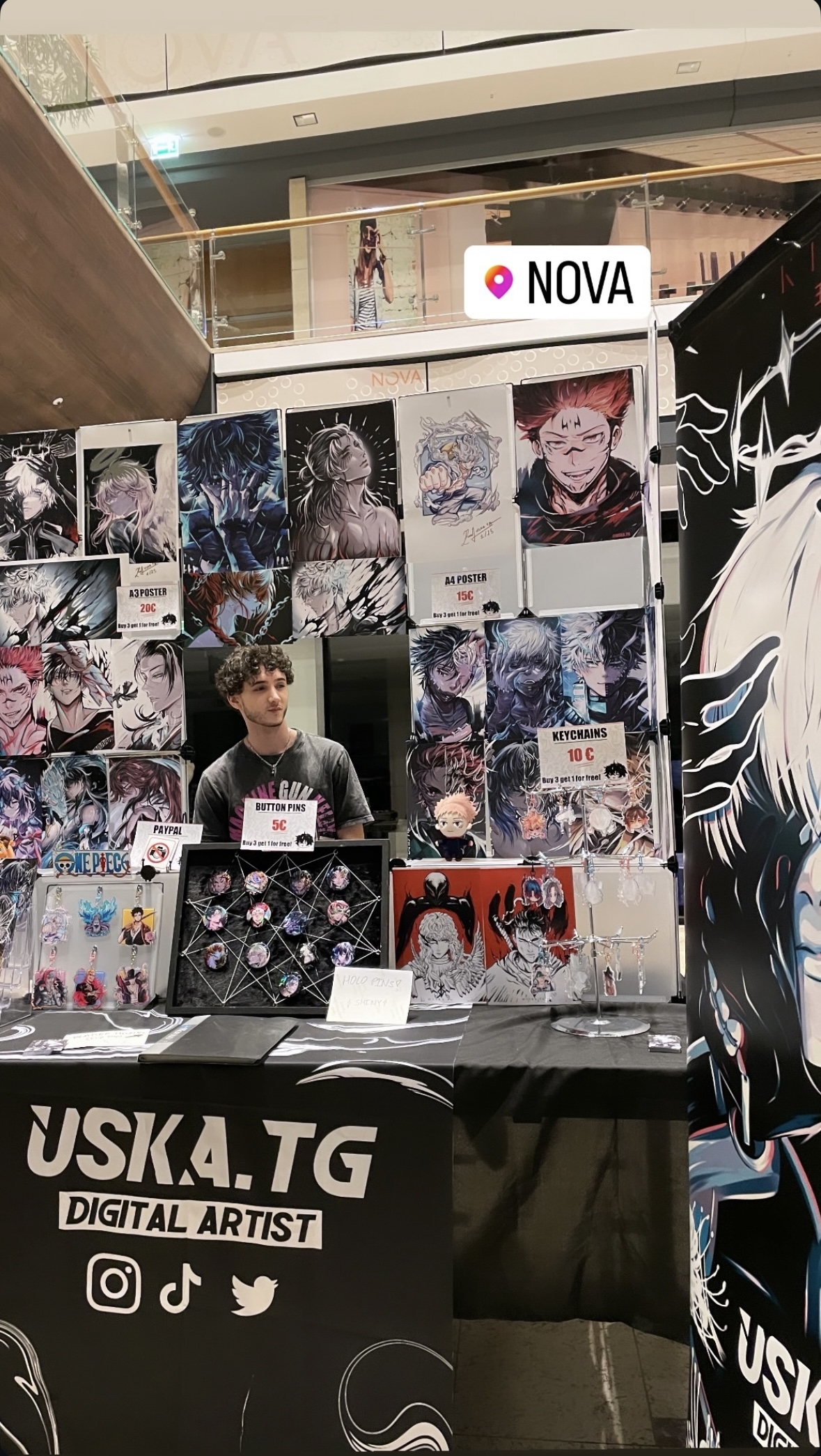 Convention booth