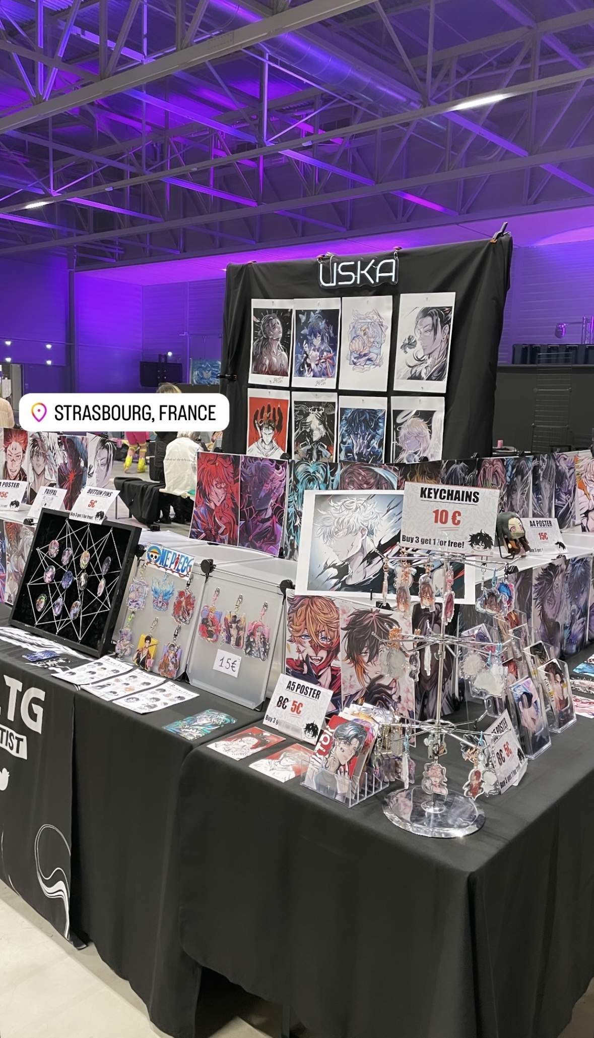 Convention booth