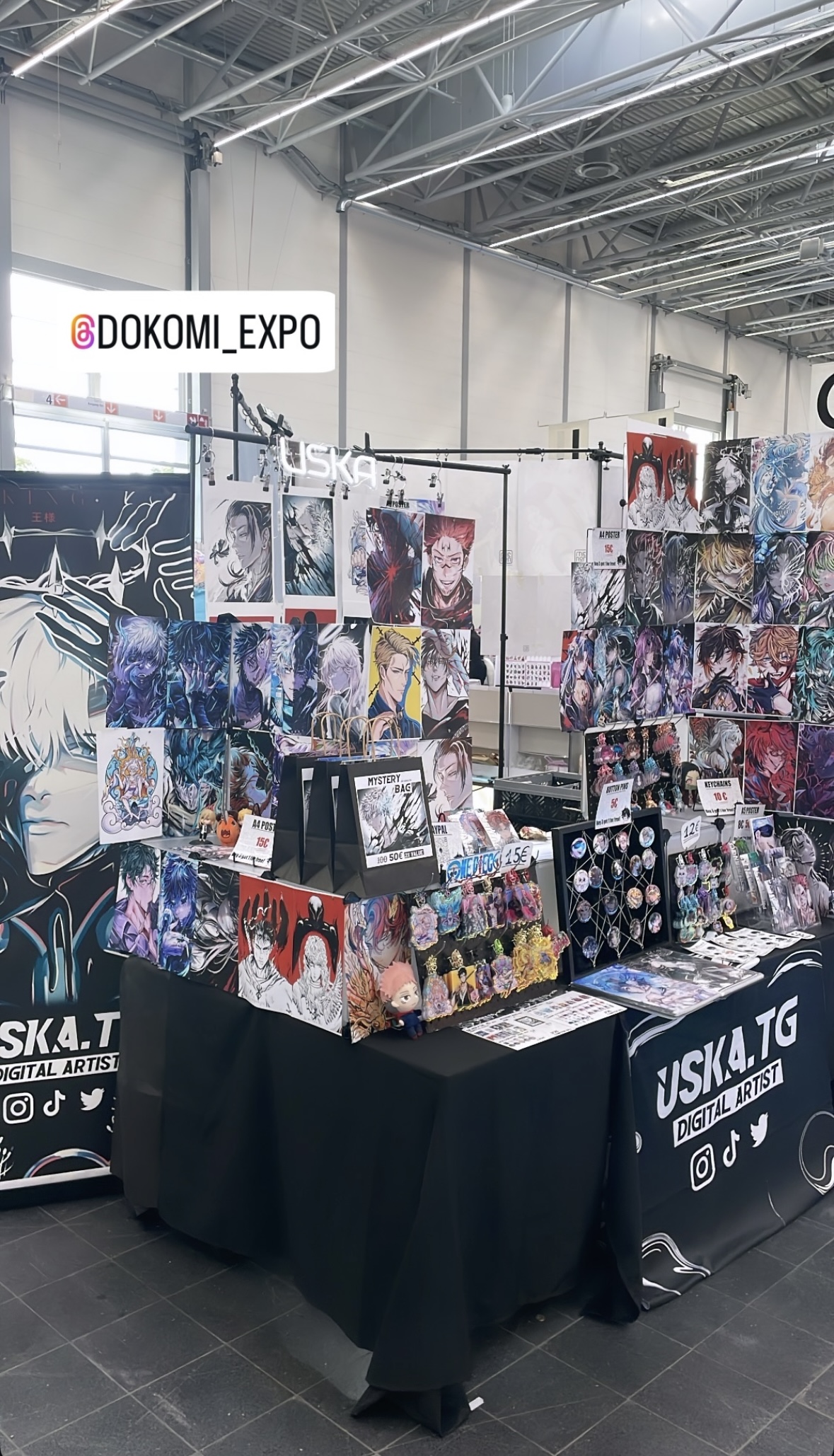 Convention booth